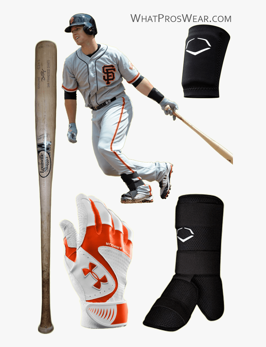 Buster Posey Bat Model, Buster Posey Batting Gloves, - San Francisco Giants Players Png, Transparent Png, Free Download
