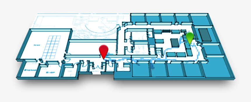 Evne Tæmme helt seriøst Indoor Location Tracking, HD Png Download - kindpng