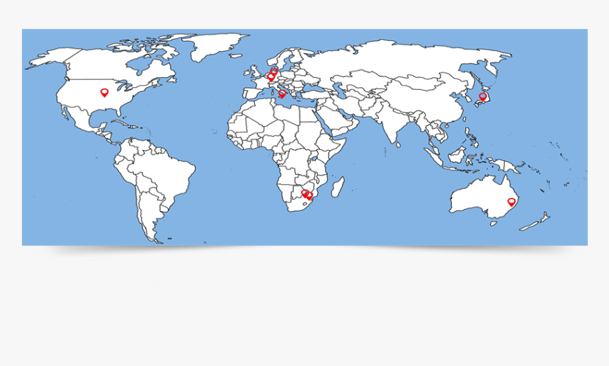 Mosley Antennas Worldwide - World Map Political Blank Printable, HD Png Download, Free Download