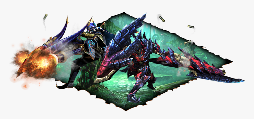 Mhg Web Desktop Image Coop Divider - Monster Hunter Background Png, Transparent Png, Free Download