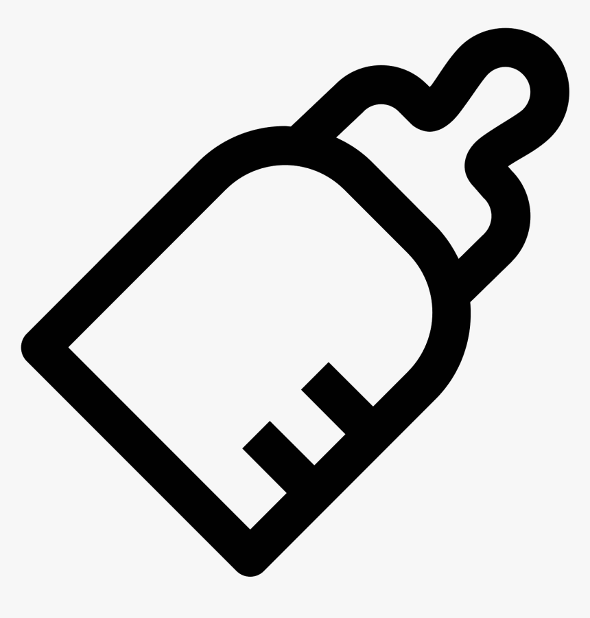 Its A Baby Bottle - Transparent Baby Bottle Icon, HD Png Download, Free Download