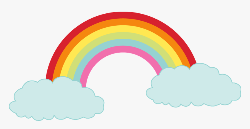 Clipart Forest Rainbow - Illustration, HD Png Download, Free Download