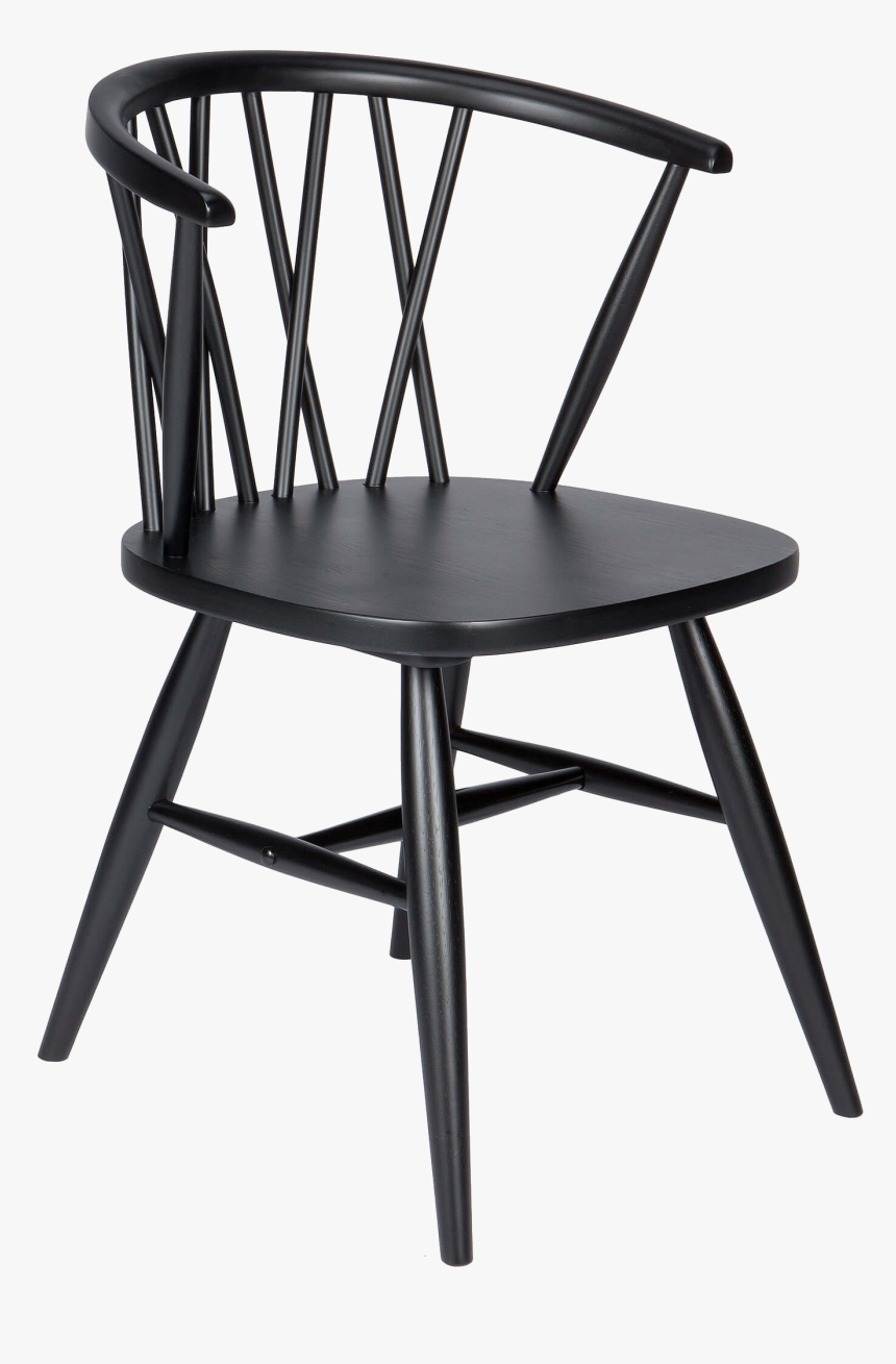 Chair Png Free Background - Mustat Pinnatuolit, Transparent Png, Free Download