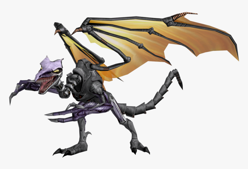 Metroid Prime Meta Ridley By O0demonboy0o-d9fezbm - Metroid Meta Ridley, HD Png Download, Free Download