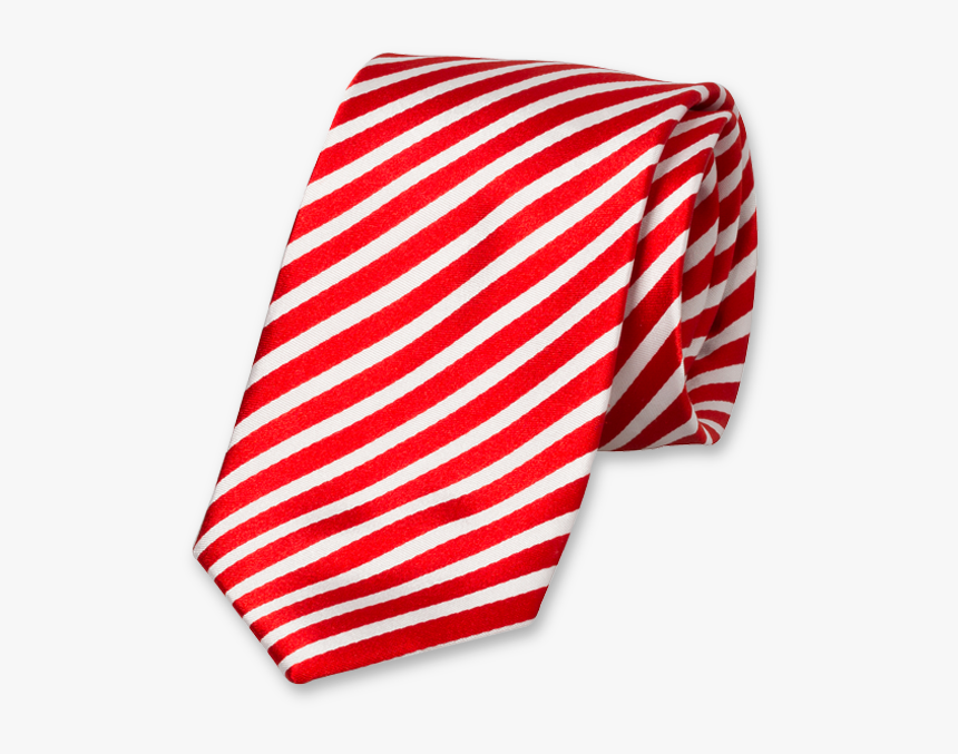 Red/white Tie With Stripes - Navy White Striped Tie Men, HD Png Download, Free Download