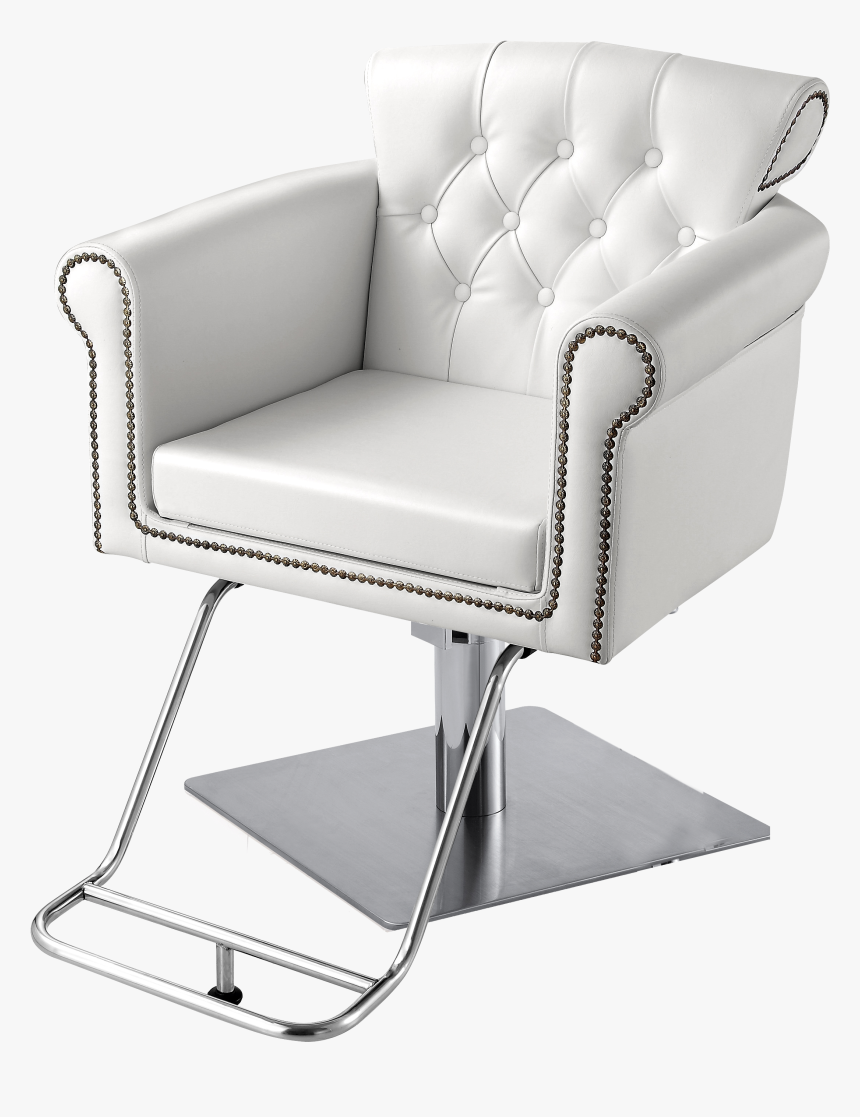Png White Salon Chairs, Transparent Png, Free Download