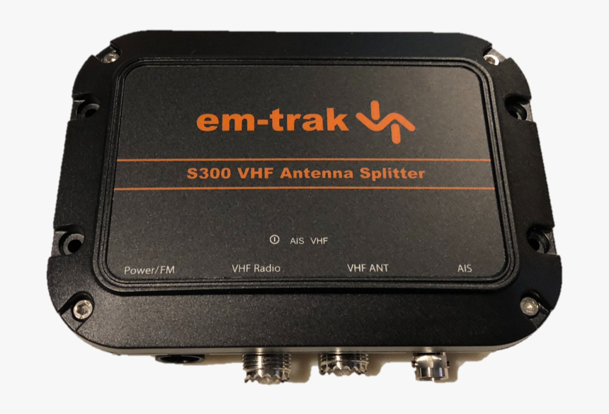 Em-trak S300 Ais/vhf Antenna Splitter - Em Trak S300, HD Png Download, Free Download