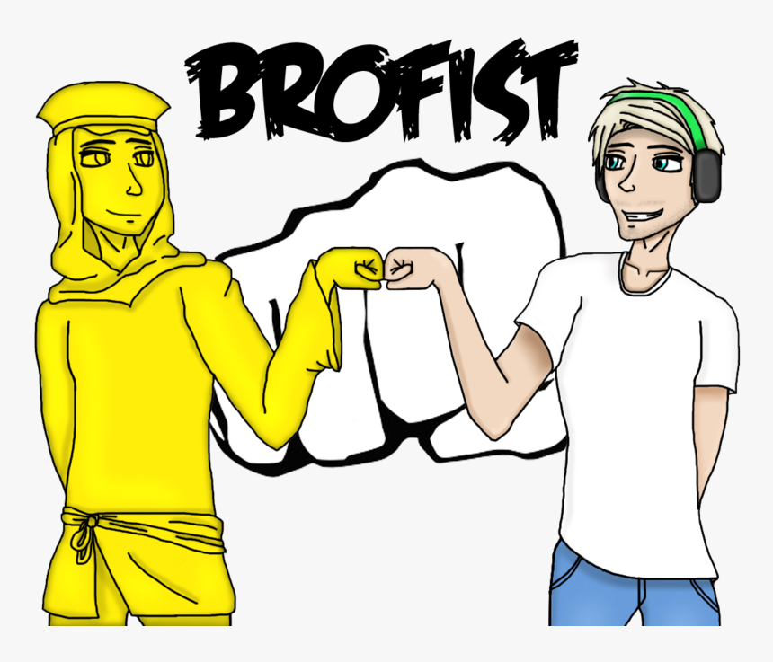 Pewdiepie Brofist Wallpaper Images Pictures Becuo - Cartoon, HD Png Download, Free Download