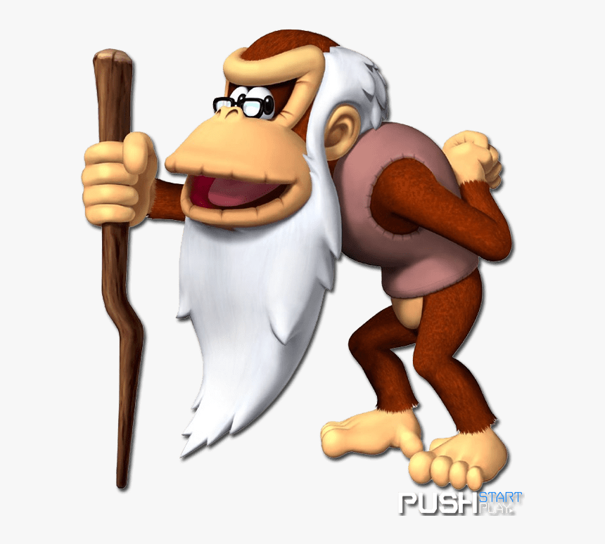 Dixie Kong And Cranky Kong, HD Png Download, Free Download