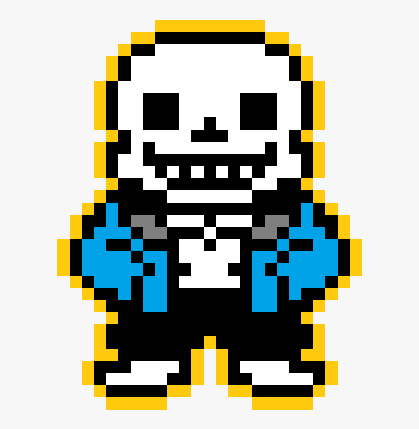 Undertale Sans And Papyrus Pixel , Png Download - Undertale Sans Overworld Sprite, Transparent Png, Free Download
