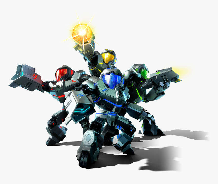 Perfectly Nintendo - Metroid Prime Federation Force Characters, HD Png Download, Free Download