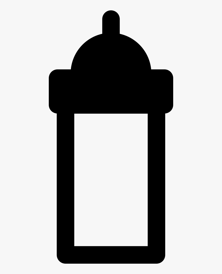 Baby Bottle - Silhouette, HD Png Download, Free Download