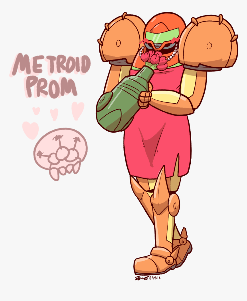 Was Having A Conversation About Metroid Prime 4 With - Cartoon, HD Png Download, Free Download