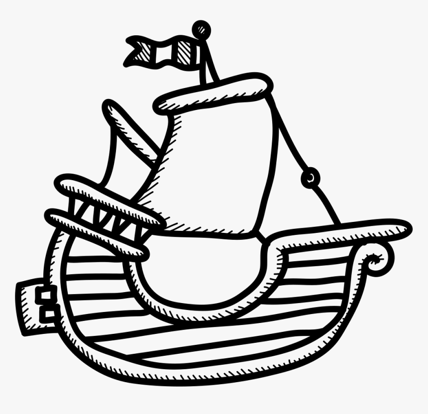 Old Sailing Boat - Libertatea Sălcioara, HD Png Download, Free Download