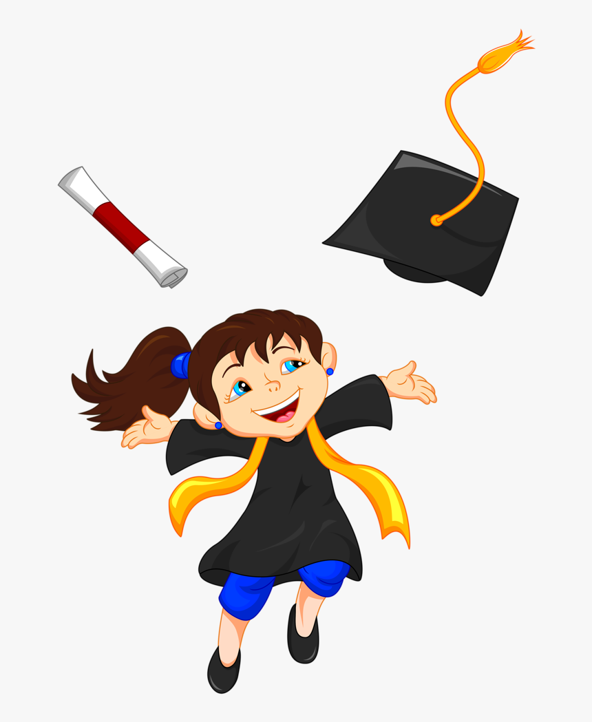 Transparent Toga Clipart - Graduation Formanda Desenho Png, Png Download, Free Download