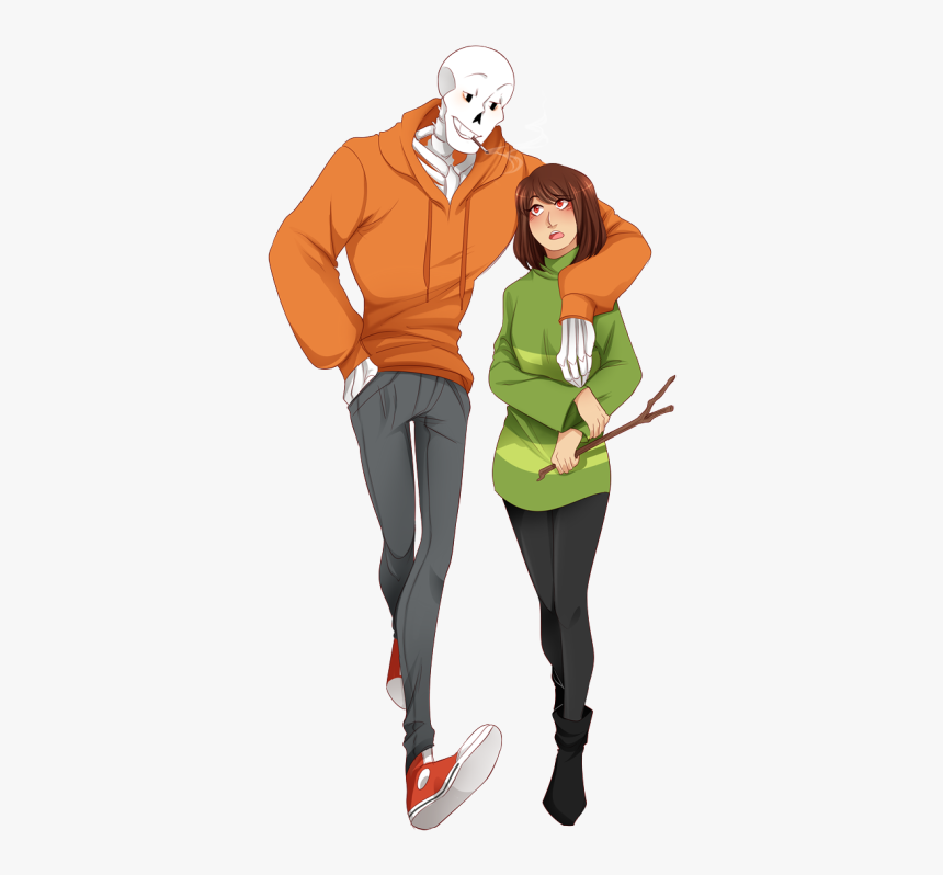 Underswap Papyrus X Chara, HD Png Download, Free Download