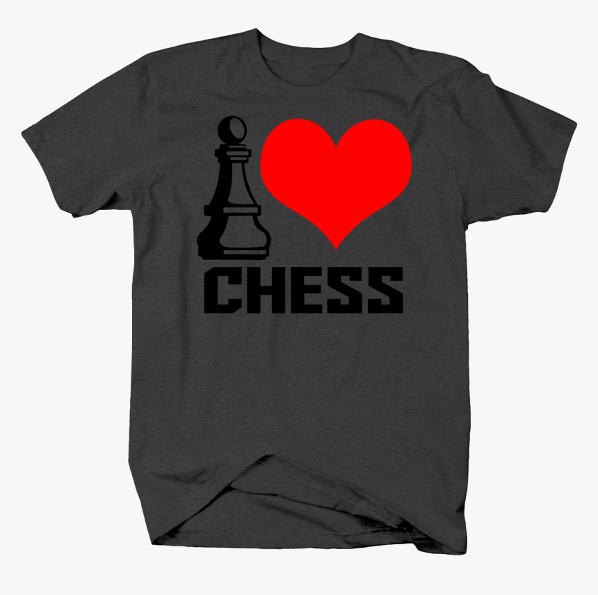 I Love Chess With Pawn For Board Gamers Puzzle And - Chess, HD Png Download, Free Download