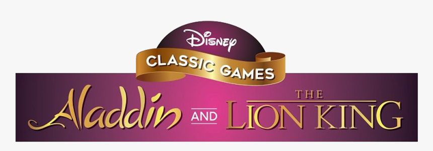 Disney Classic Games Aladdin And The Lion King Logo, HD Png Download, Free Download