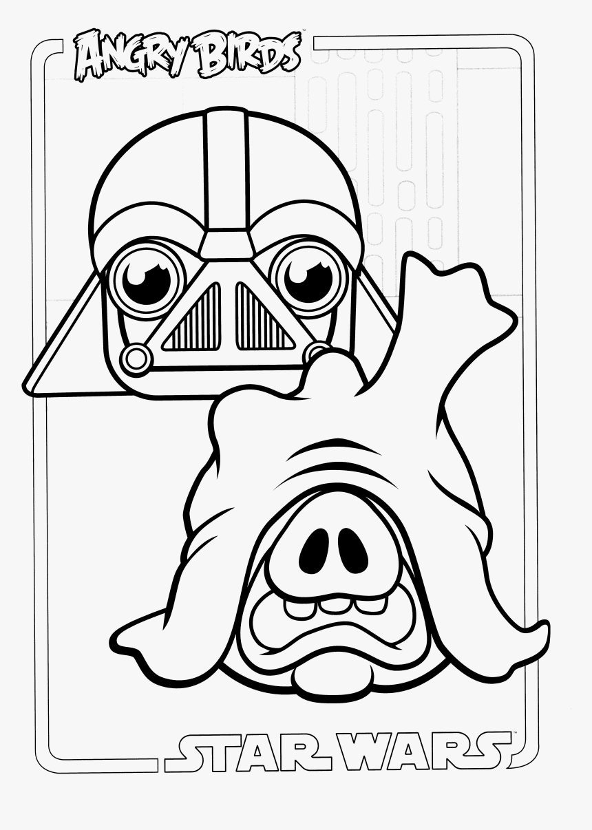 Transparent Darth Vader Png Head - Angry Birds, Png Download, Free Download