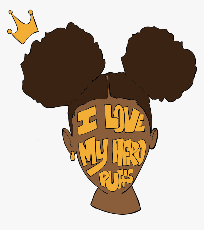 I Love My Pfp - Love My Afro Puffs, HD Png Download, Free Download