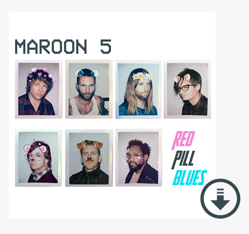Maroon 5 Red Pill Blues Songs, HD Png Download, Free Download