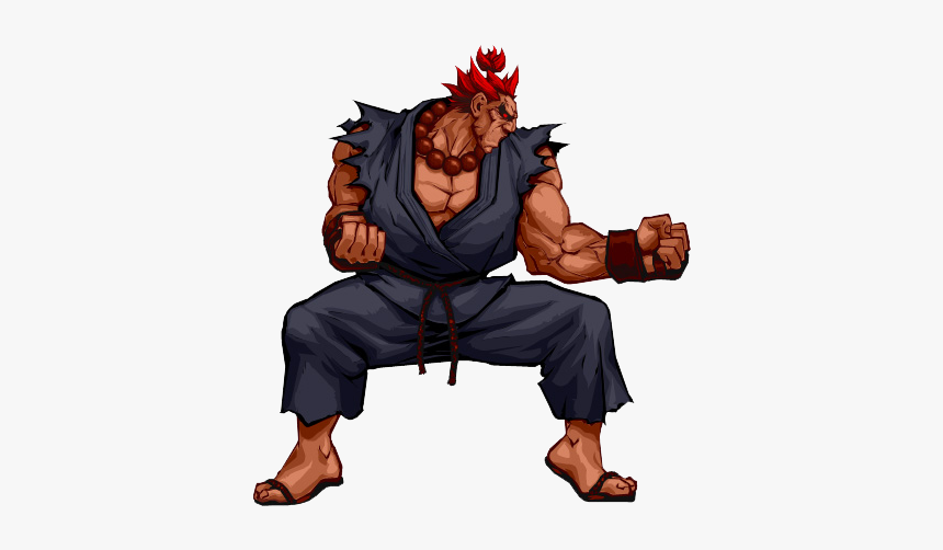 Akuma Gouki Street Fighter Turbo, HD Png Download, Free Download