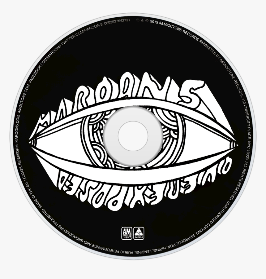 Maroon 5 Overexposed Cd, HD Png Download, Free Download