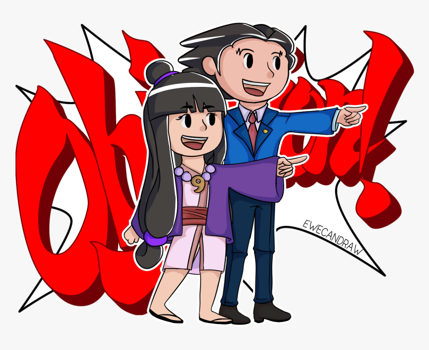 Objection Phoenix Wright Vector, HD Png Download, Free Download
