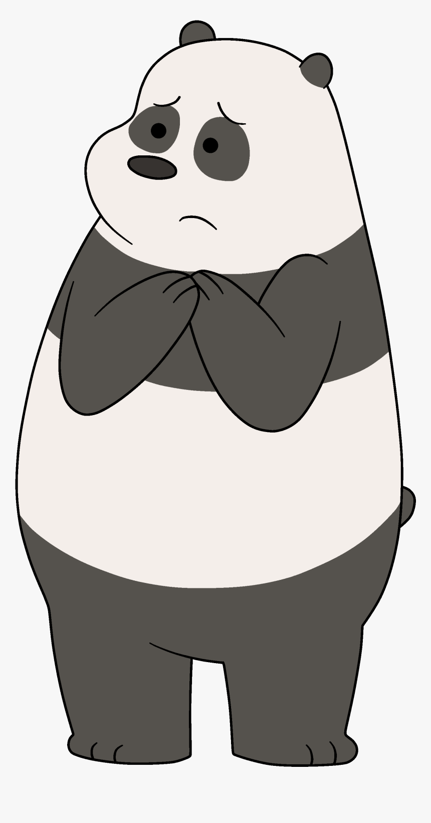 We Bare Bears Panda Png - Imagen De Escandalosos Png, Transparent Png, Free Download