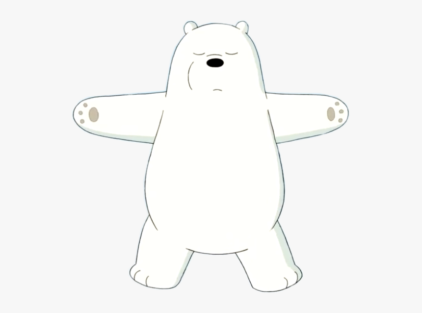 #ice #bear #icebear #ib #freetoedit - Polar Bear, HD Png Download, Free Download