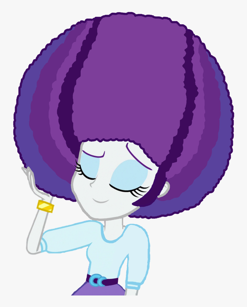 Alternate Hairstyle Artist - My Little Pony Rarity Afro, HD Png Download, Free Download
