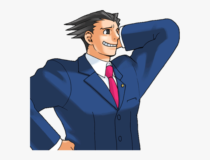Ace Attorney Phoenix Wright Png, Transparent Png is free transparent png im...