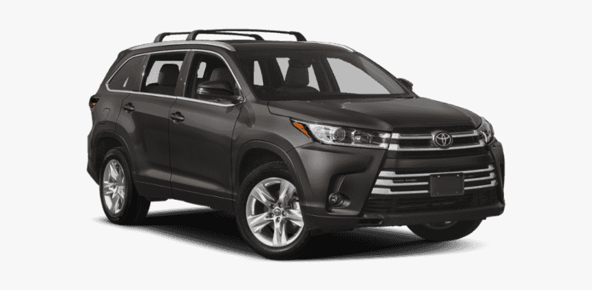 2019 Toyota Highlander Limited V6 - 2019 Toyota Highlander Hybrid Black, HD Png Download, Free Download