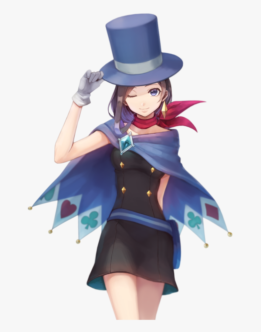 Ace Attorney Trucy Wright Cute, HD Png Download, Free Download