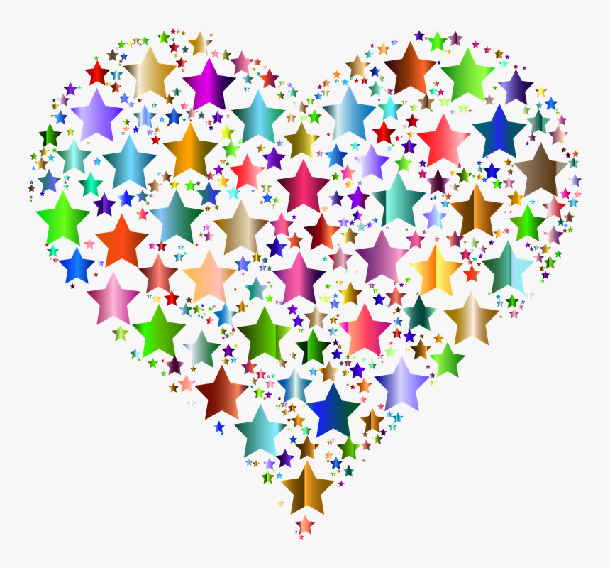 Free Image On Pixabay - Hearts And Stars Clipart, HD Png Download, Free Download