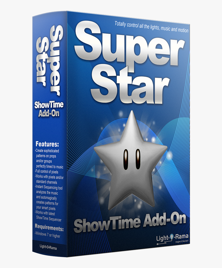 Superstar Add-on For Showtime - Star, HD Png Download, Free Download