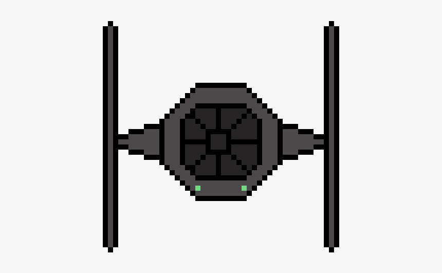 Tie Fighter Pixel Art, HD Png Download, Free Download