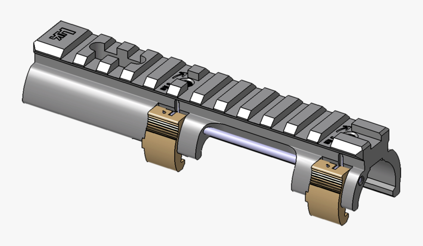 Mounting Rail With Stanag 4694 Profile, HD Png Download, Free Download