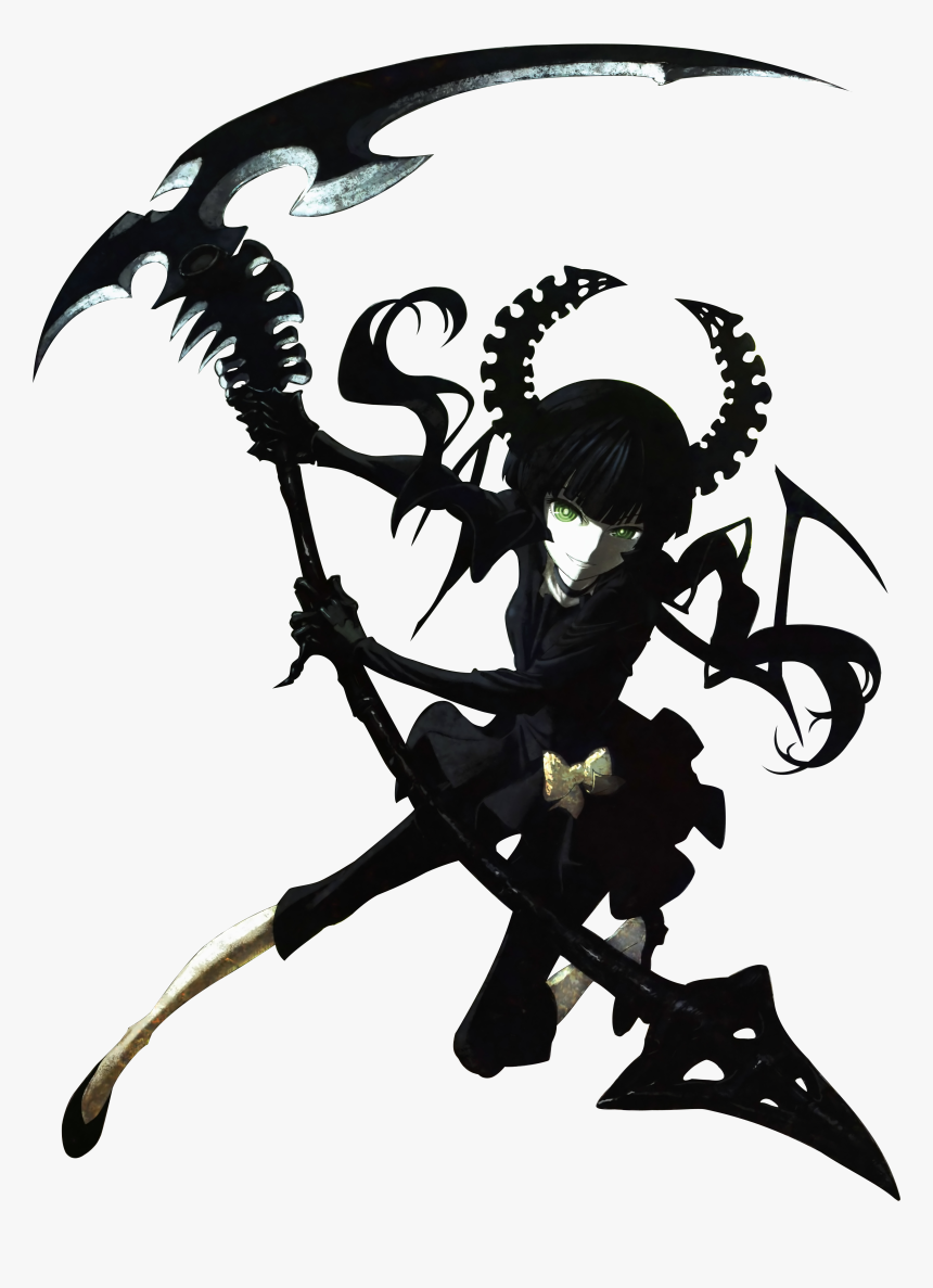 Black Rock Shooter Png, Transparent Png, Free Download