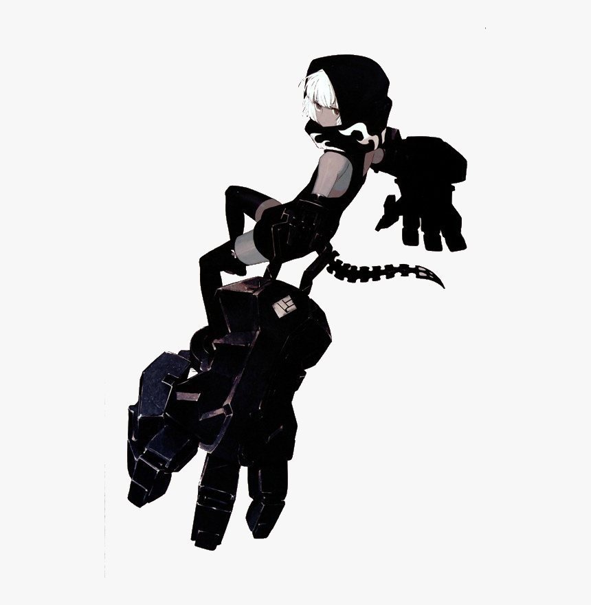 Strength H Artwork - Black Rock Shooter Png, Transparent Png, Free Download