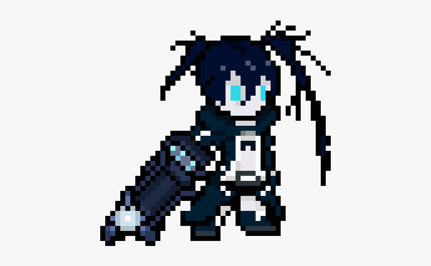 Black Rock Shooter Sprites, HD Png Download, Free Download