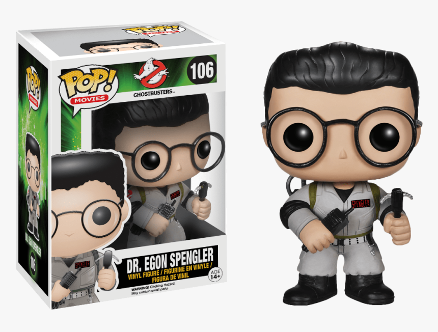 Ghostbusters Egon Spengler Pop Vinyl - Young Jyn Erso Funko Pop, HD Png Download, Free Download