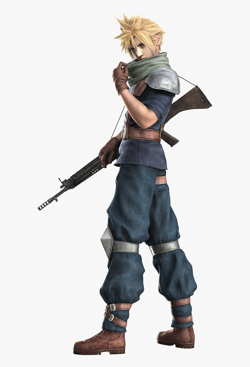 Final Fantasy Cloud Soldier , Png Download - Cloud Strife Shinra, Transparent Png, Free Download