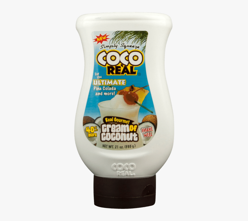 Coco Real Cream Of Coconut - Brown Sauce, HD Png Download, Free Download