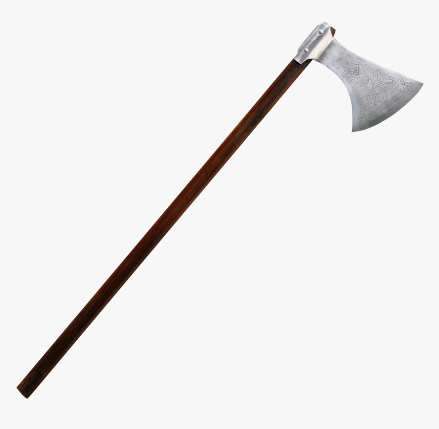 Two Handed Viking Battle Axe - 2 Handed Battle Axe, HD Png Download, Free Download