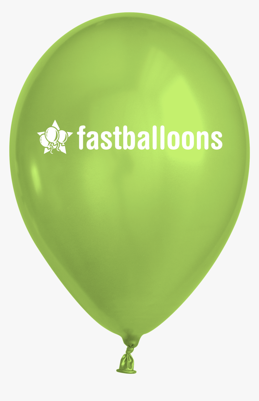 Metallic Lime Balloons - Balloon, HD Png Download, Free Download