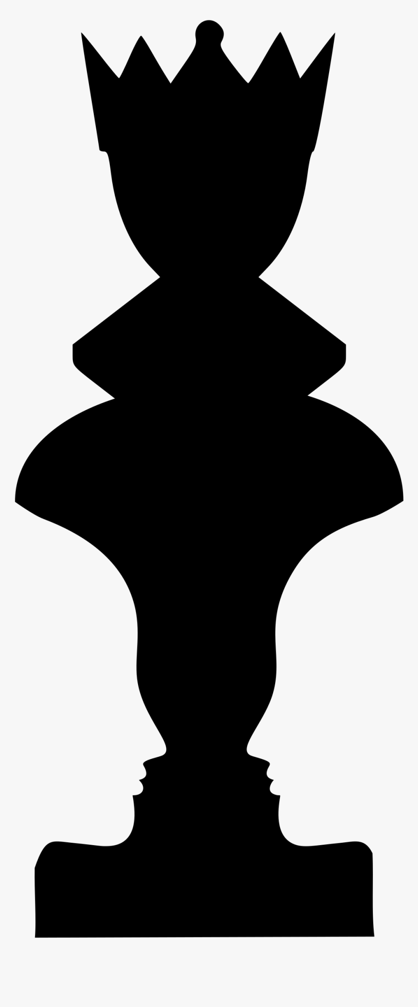 Hd Jpg Freeuse Chess Piece Big Image Png - Chess Piece Queen Silhouette, Transparent Png, Free Download