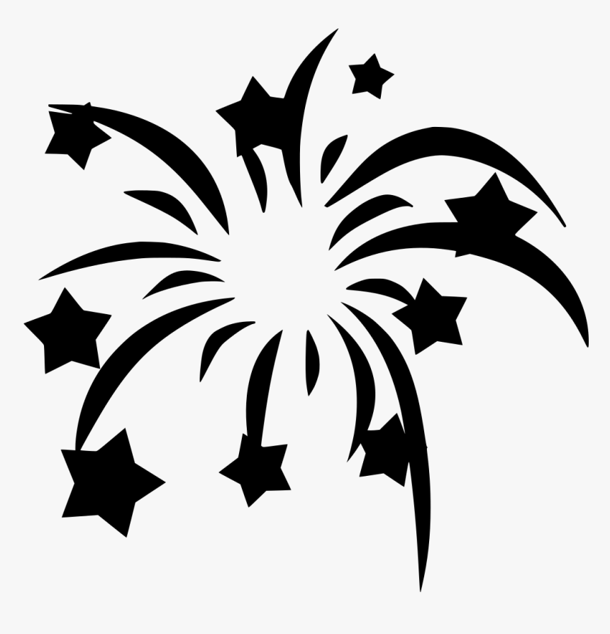 Firework Icon July 4th Clipart , Png Download - Chinese New Year Fireworks Clipart, Transparent Png, Free Download