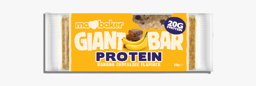 Banana Choc Chip Protein Flapjack - Sandwich Cookies, HD Png Download, Free Download