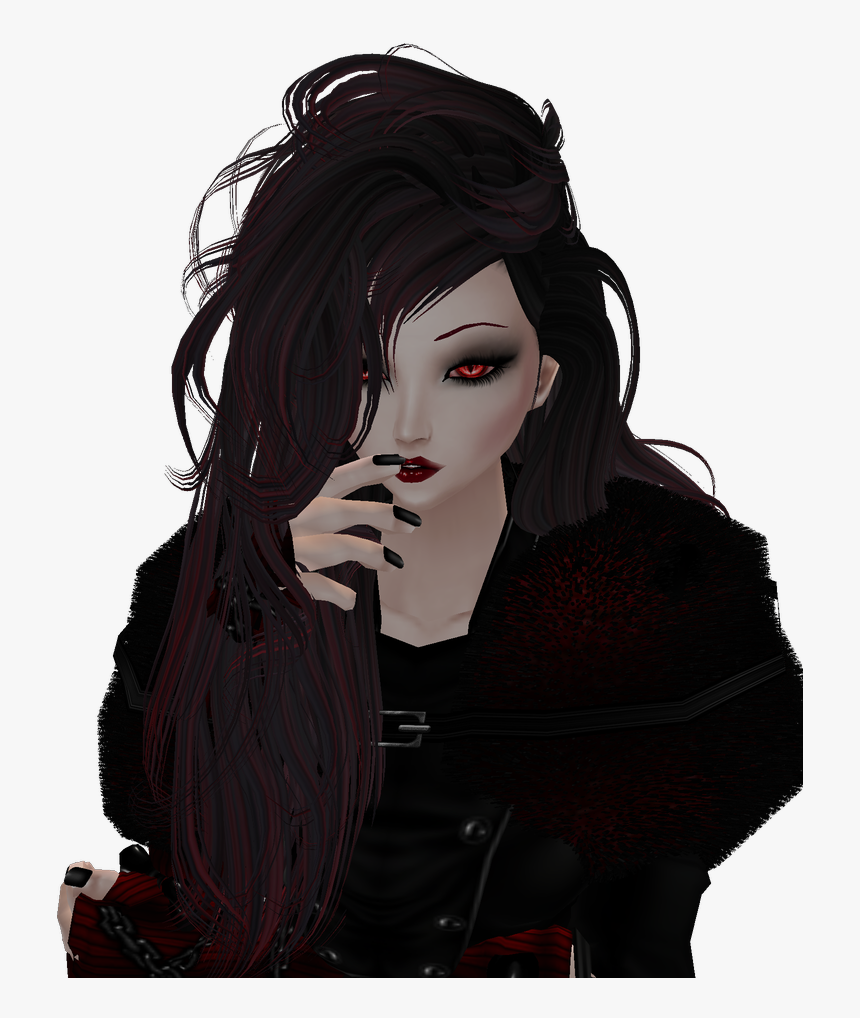 Transparent Cute Vampire Clipart - Cute Vampire Girl Drawing, HD Png Downlo...